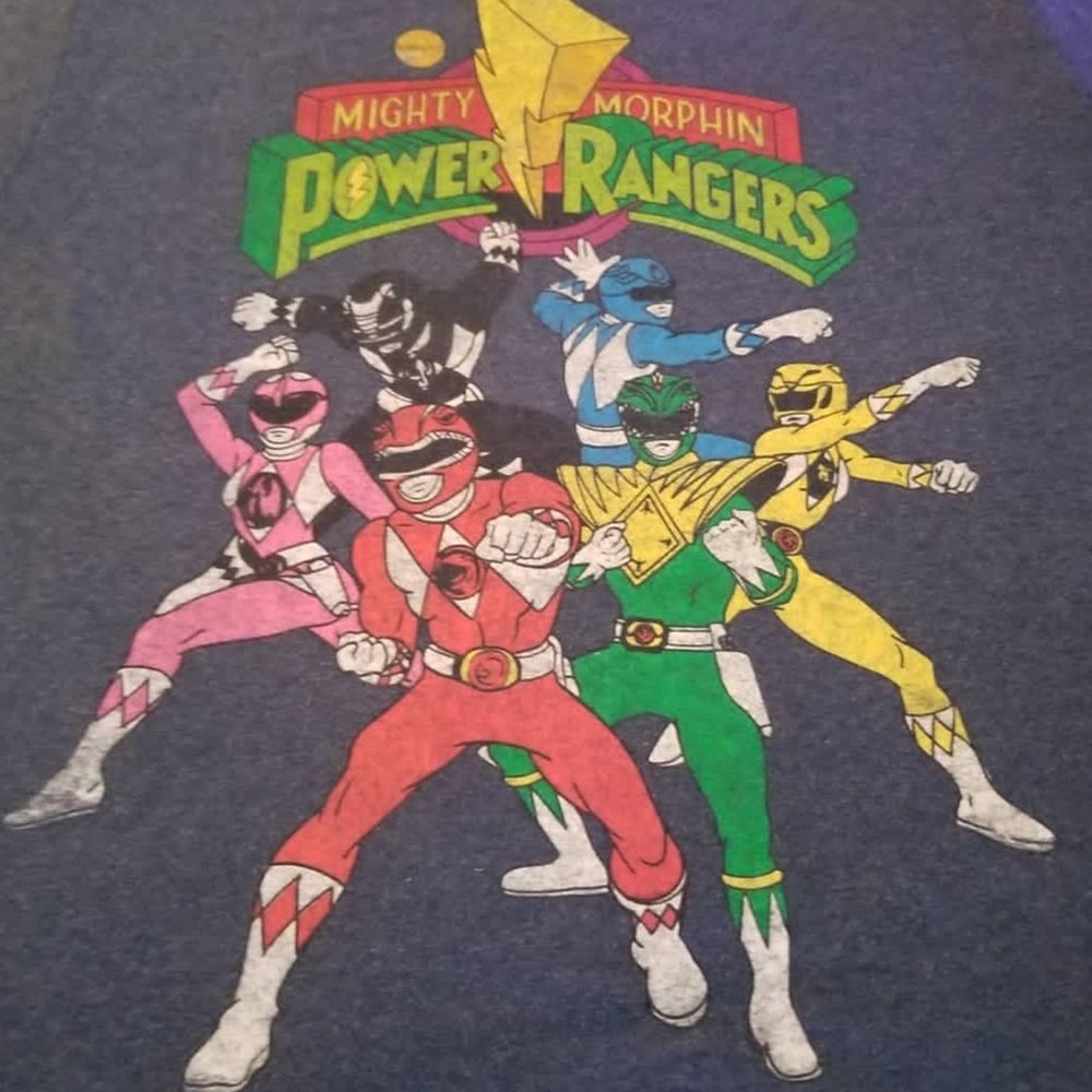 Vintage Power Rangers Tshirt